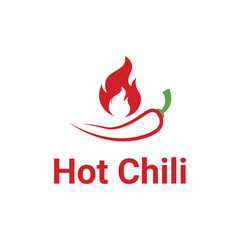 Red Hot Chili Logo Design Template