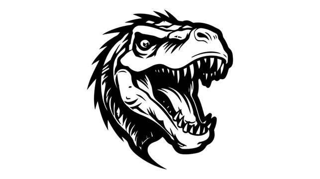 Dinosaur Logo. dino logo. Editable Brachiosaurus vector for your logo