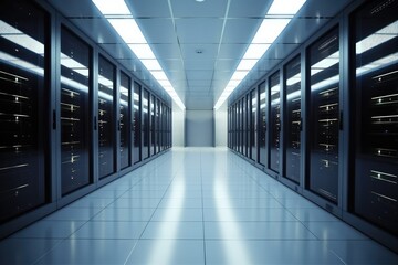 Naklejka premium Web Hosting Stock Photos And Images Profesional Photography AI Generated