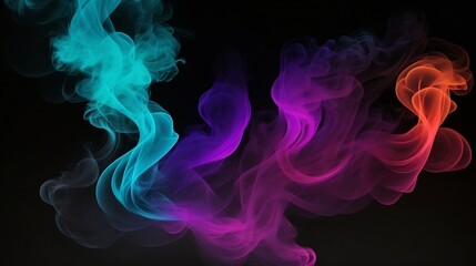 Obraz premium Colorful Smoke 4k Wallpapers Backgrounds