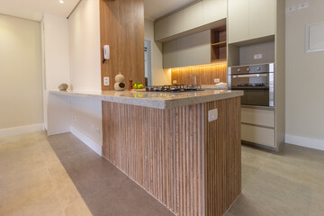 modern kitchen interior