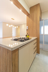 modern kitchen interior
