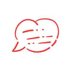 speech bubble
