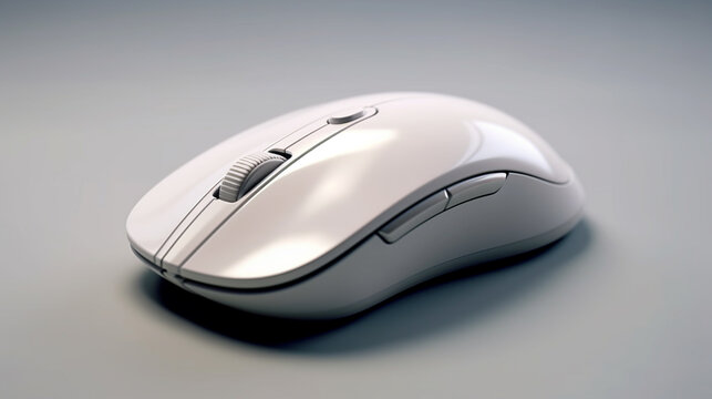 computer mouse on the table HD 8K wallpaper Stock Photographic Image
