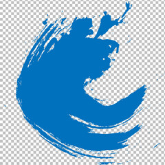 Abstract grunge paint, dirty grunge on transparent background. Vector eps 10