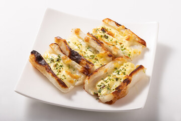 ちくわ　チーズマヨネーズ焼き