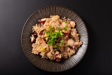 ガーリックたこバターライス