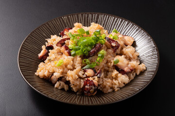 ガーリックたこバターライス