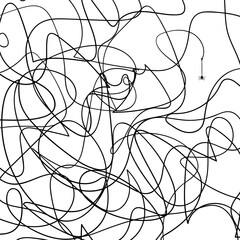 Obraz premium seamless pattern with web or net and little spider