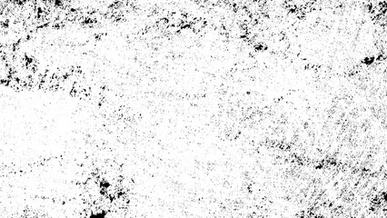 Distressed black texture. Dark grainy texture on white background. Dust overlay textured. Grain noise particles. Rusted white effect. Grunge design elements.	
