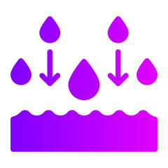 absorption gradient icon