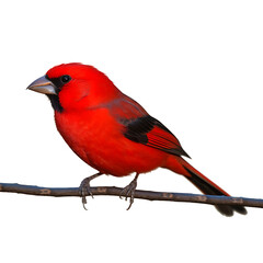 Red-backed shrike white PNG Transparent background