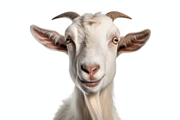 close up of a goat