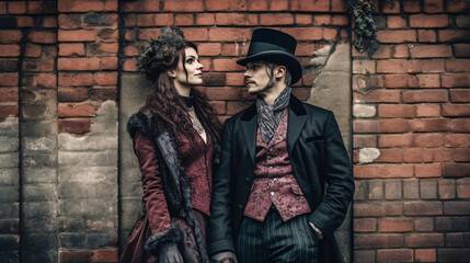 Gothic Temptations: Unveiling the Enigmatic Allure of Real-Life and Party Mode Gothic Culture. Dive into the Dark, Sensual World of Gothic Fashion, Music, and Expression, Enhanced by Generative AI