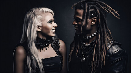 Gothic Temptations: Unveiling the Enigmatic Allure of Real-Life and Party Mode Gothic Culture. Dive into the Dark, Sensual World of Gothic Fashion, Music, and Expression, Enhanced by Generative AI