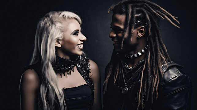 Gothic Temptations: Unveiling the Enigmatic Allure of Real-Life and Party Mode Gothic Culture. Dive into the Dark, Sensual World of Gothic Fashion, Music, and Expression, Enhanced by Generative AI