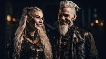 Gothic Temptations: Unveiling the Enigmatic Allure of Real-Life and Party Mode Gothic Culture. Dive into the Dark, Sensual World of Gothic Fashion, Music, and Expression, Enhanced by Generative AI
