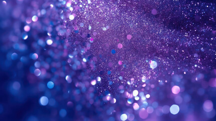 Obraz na płótnie Canvas Soft violet lighting, magic sparkles lights background.