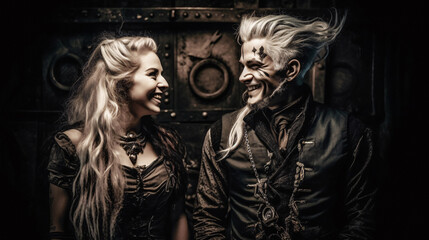 Gothic Temptations: Unveiling the Enigmatic Allure of Real-Life and Party Mode Gothic Culture. Dive into the Dark, Sensual World of Gothic Fashion, Music, and Expression, Enhanced by Generative AI