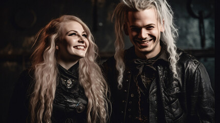 Gothic Temptations: Unveiling the Enigmatic Allure of Real-Life and Party Mode Gothic Culture. Dive into the Dark, Sensual World of Gothic Fashion, Music, and Expression, Enhanced by Generative AI