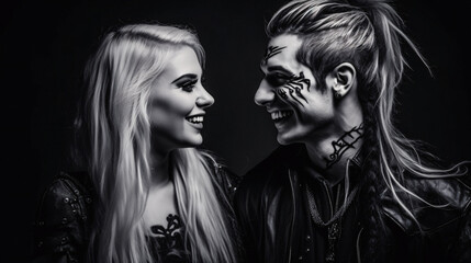 Gothic Temptations: Unveiling the Enigmatic Allure of Real-Life and Party Mode Gothic Culture. Dive into the Dark, Sensual World of Gothic Fashion, Music, and Expression, Enhanced by Generative AI