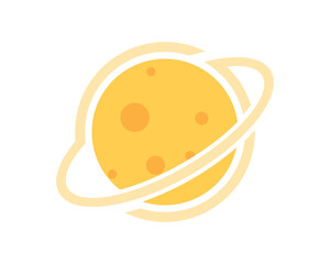 planetary ring with cheese inside