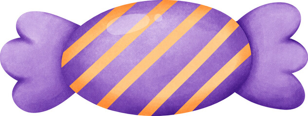 Fototapeta premium Halloween candy decoration