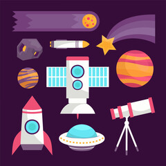 Spacecraft shuttle exploration © Johnstocker