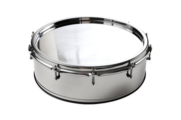 steel pan drum isolated on a transparent background, generative ai