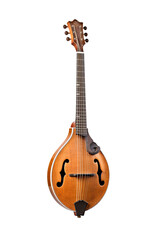 Obraz premium mandolin isolated on a transparent background, generative ai