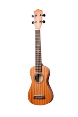 ukulele isolated on a transparent background, generative ai