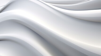 Obraz na płótnie Canvas Abstract wave on white background generated ai