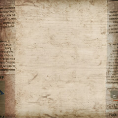 Newspaper old paper background with paper, Newspaper paper grunge vintage old aged texture background	wallpaper. Png 12, Ai Generate 