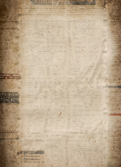 Newspaper old paper background with paper, Newspaper paper grunge vintage old aged texture background	wallpaper. Png 9, Ai Generate 