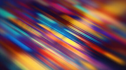 Colorful speed motion blur striped. Multicolored abstract background. 