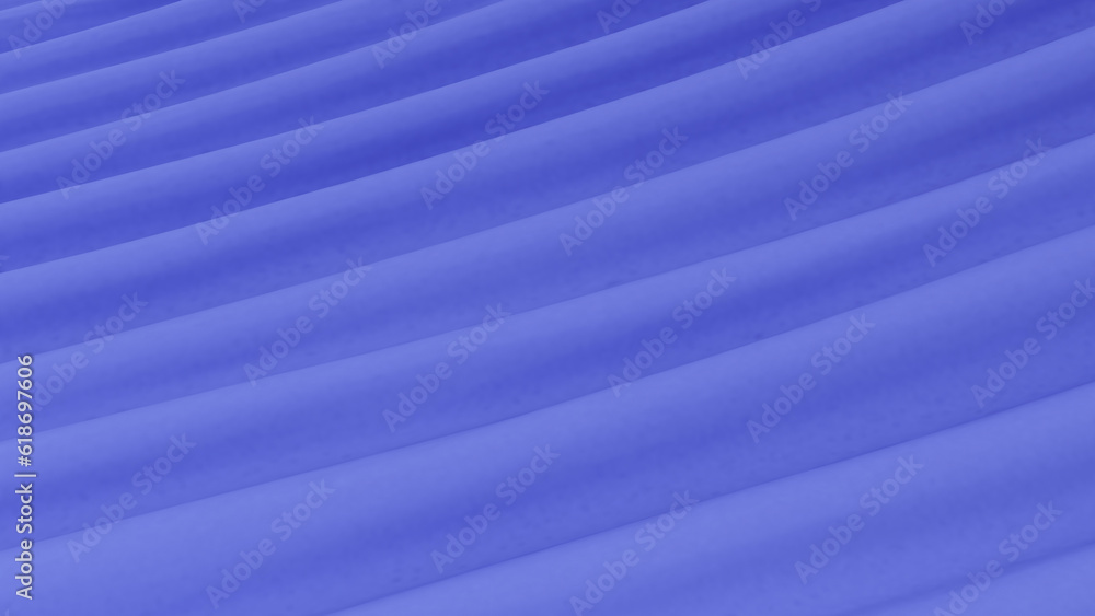 Poster abstract background wave motion, soft blue wave flow, abstract background, 3d rendering.