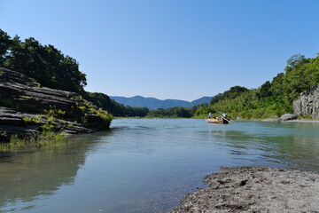 長瀞の川　Nagatoro River