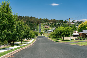 Walcha, New South Wales, Australia - Local suburb street