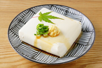 冷奴とネギ生姜