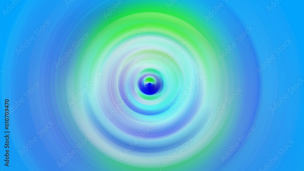 Poster abstract swirling waves in chilly tones for backdrop work ,3d rendering