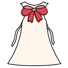 baby clothes icon set hand drawn doodle vector illustration