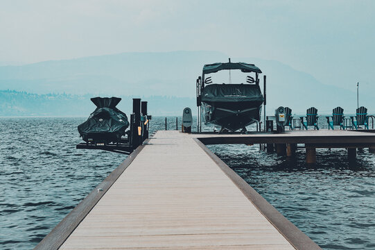 boats on the pier
