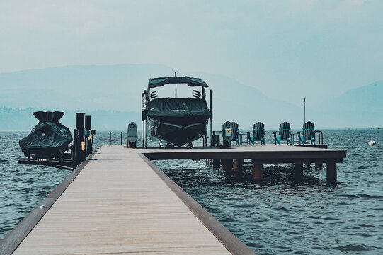boats on the pier