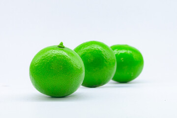 Lime isolated on white background