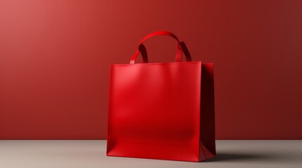 Your Next Purchase Awaits, Shopping Bag with Plenty of Copy Space, the Perfect Symbol for Consumerism, generative ai.