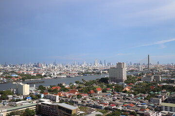 Fototapeta premium view of the city