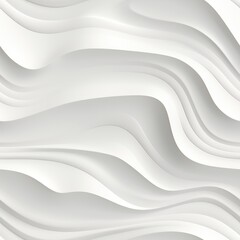 Obraz na płótnie Canvas Texture white geometric waves, seamless