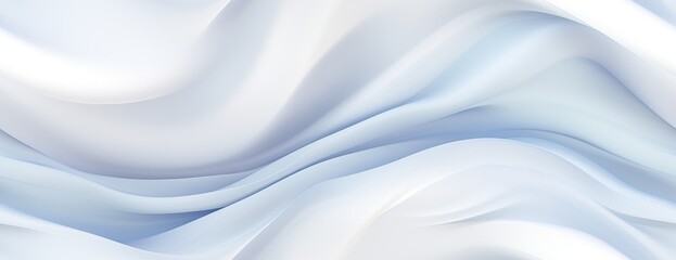 Texture white geometric waves, seamless