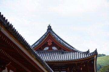 Fototapeta premium Japanese traditional shrine, Japan travel