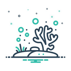 Mix icon for reef © WEBTECHOPS